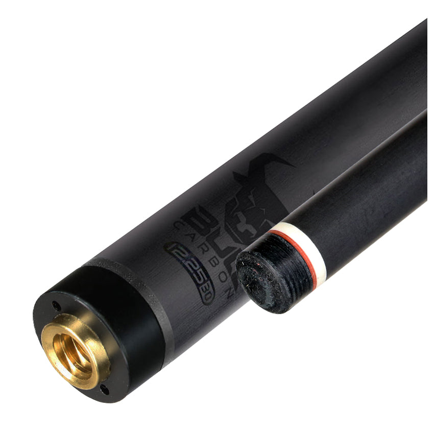 Bull Carbon Cue Shaft-Poison Bullet Thread