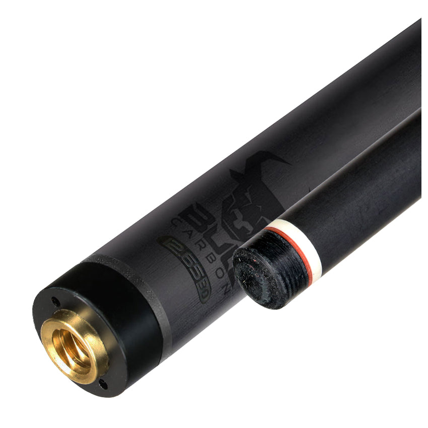 Bull Carbon Cue Shaft-Poison Bullet Thread