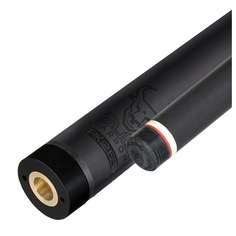 Bull Carbon RK Low Deflection Pool Cue Shaft - Turbo Lock
