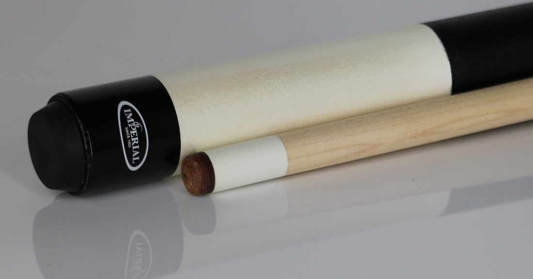 Imperial 13-751LW Vision Series Pool Cue - Pearl White with Linen Wrap