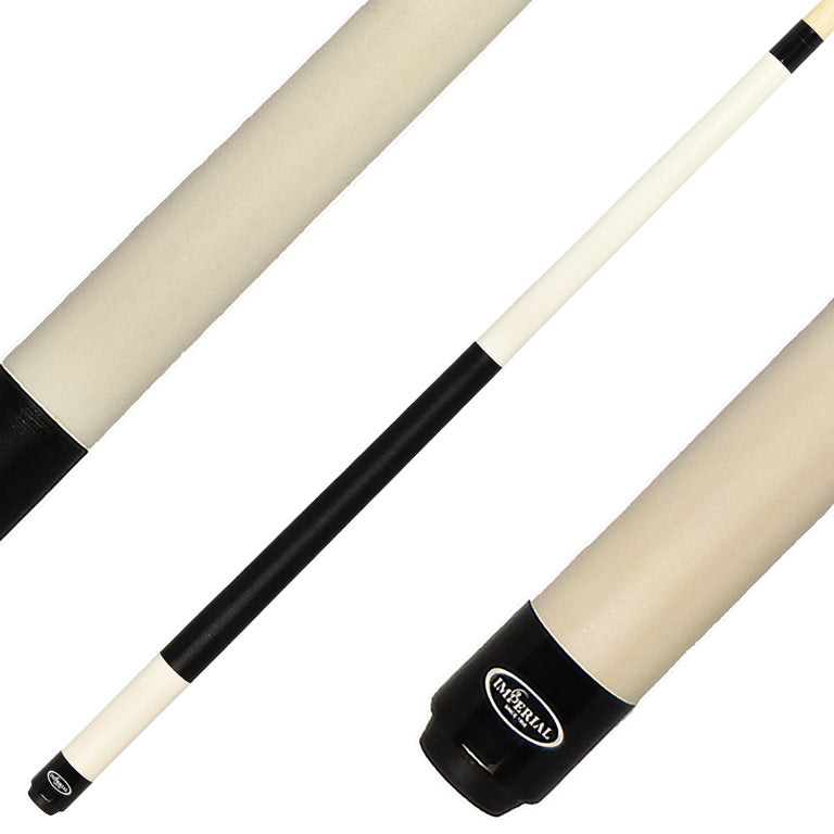 Imperial 13-751LW Vision Series Pool Cue - Pearl White with Linen Wrap