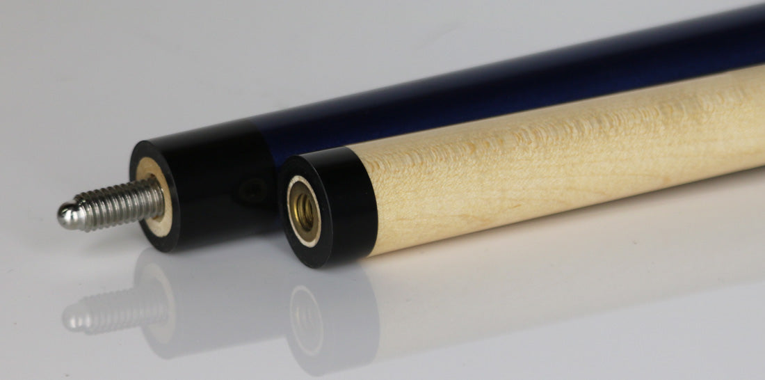 Imperial 13-752LW Vision Series Pool Cue - Blue with Linen Wrap