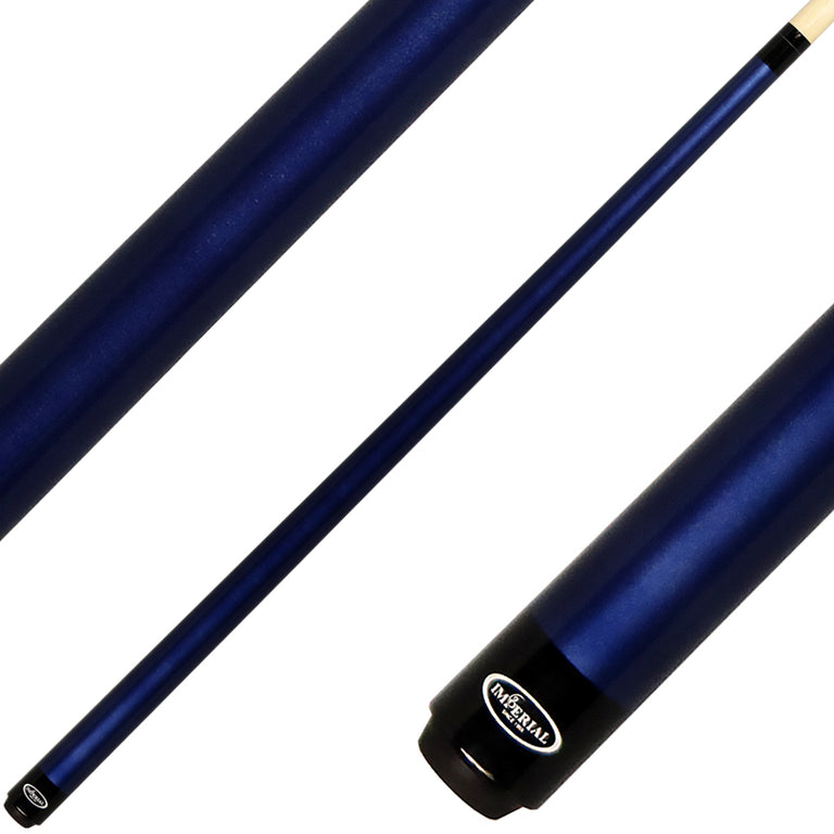 Imperial 13-752NW Vision Series Pool Cue - Blue with No-Wrap