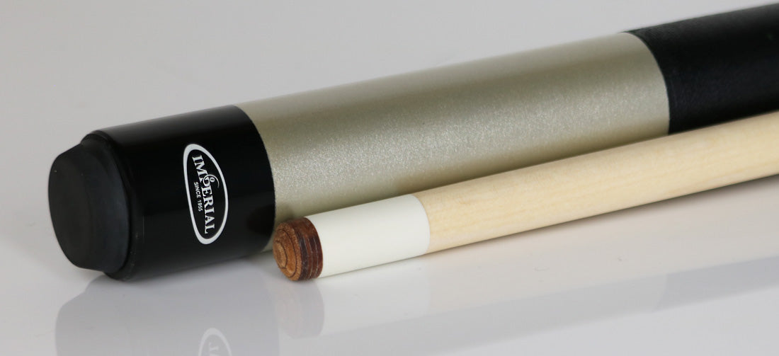Imperial 13-753LW Vision Series Pool Cue - Grey with Linen Wrap