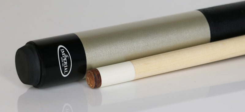Imperial 13-753LW Vision Series Pool Cue - Grey with Linen Wrap
