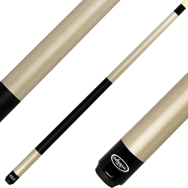 Imperial 13-753LW Vision Series Pool Cue - Grey with Linen Wrap