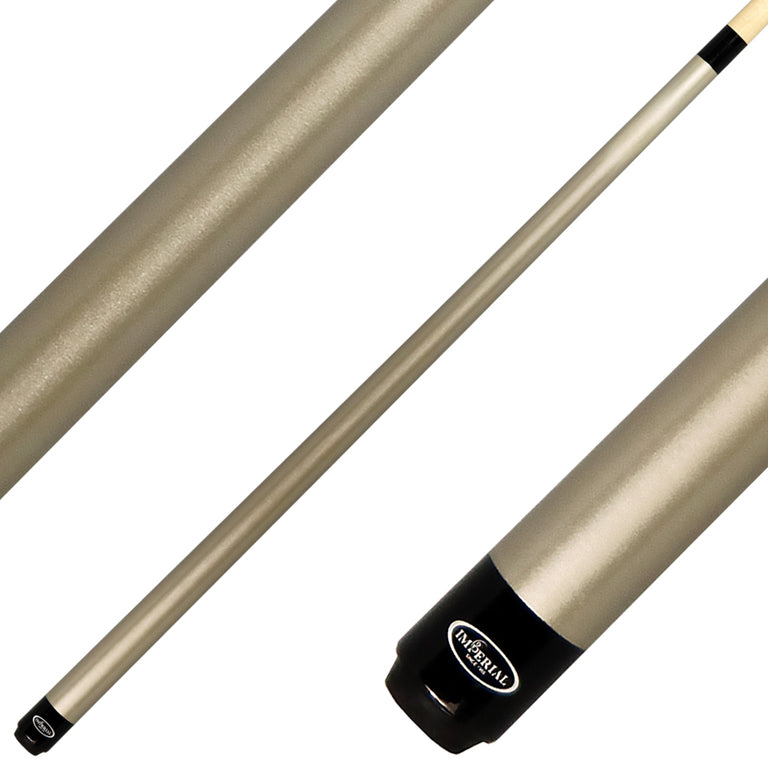 Imperial 13-753NW Vision Series Pool Cue - Grey with No-Wrap