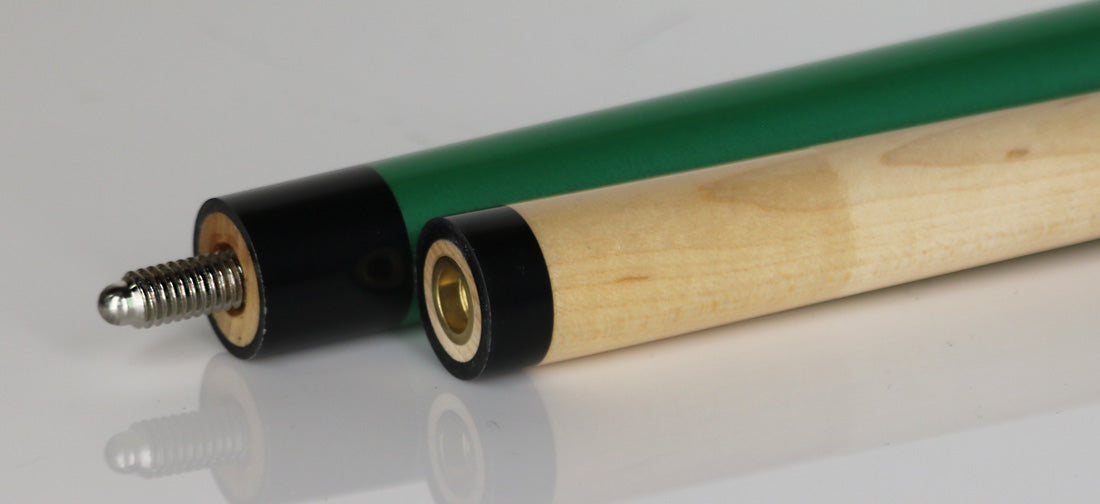 Imperial 13-757LW Vision Series Pool Cue - Green with Linen Wrap