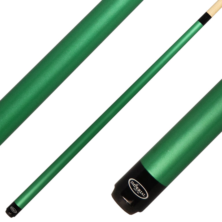 Imperial 13-757NW Vision Series Pool Cue - Green with No-Wrap