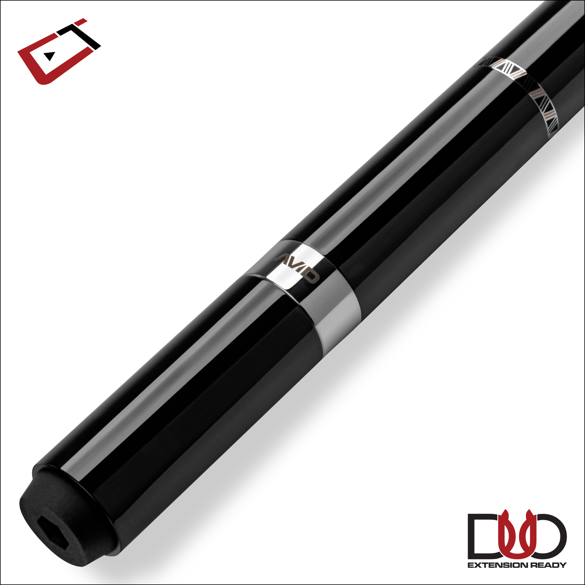 Cuetec AVID Surge Break Cue - Black and Gold