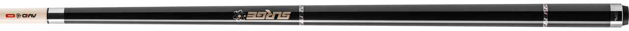 Cuetec AVID Surge Jump Cue - Black and Gold