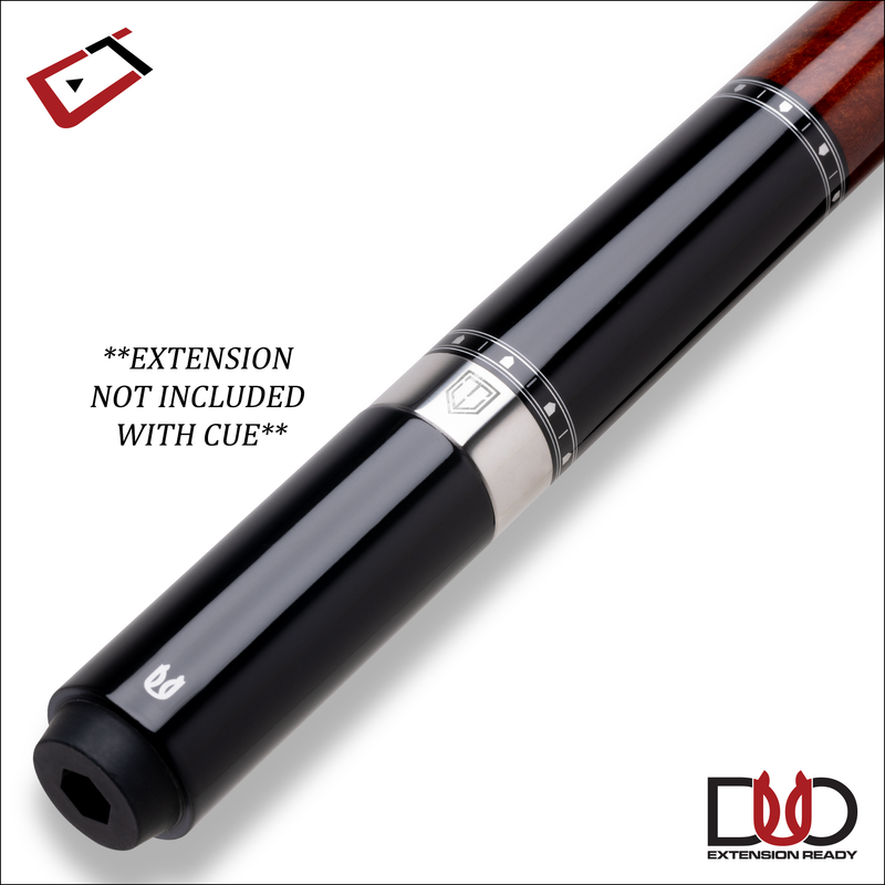 Cuetec 95-111 Cynergy Truewood  Mappa Burl 1 Play Cue - 12.5mm