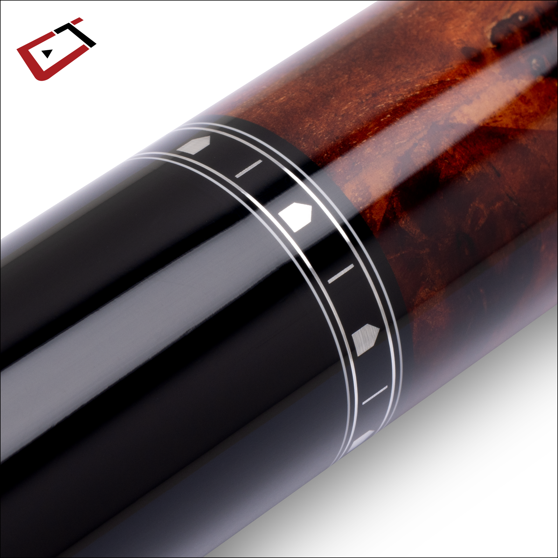 Cuetec 95-112NW Cynergy Truewood  Mappa Burl 2 Play Cue - 12.5mm
