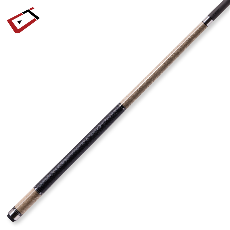 Cuetec 95-110LTW Cynergy Truewood Sycamore 2 Leather Wrap Play Cue - 12.5mm