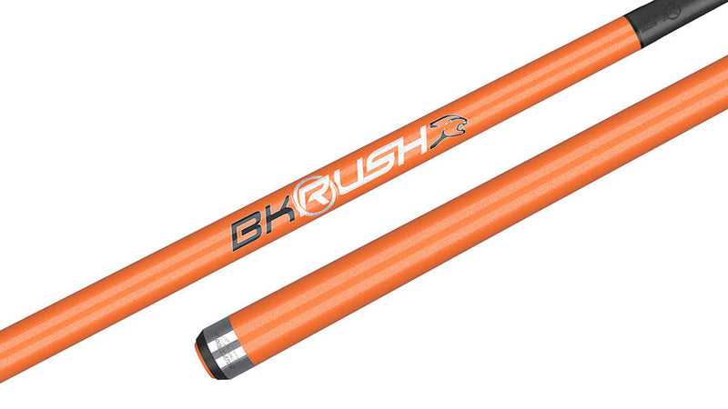 Predator BKRUSHORNGNW BK Rush Flare Orange  Break Cue - No Wrap