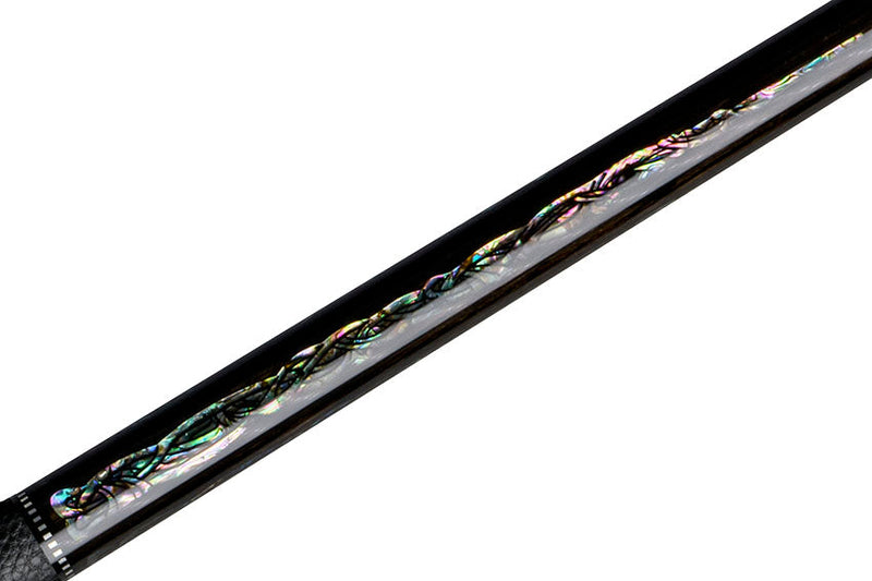 Predator Limited Edition Ebony with Gordian Knot Inlays and Luxe Leather Wrap - Radial