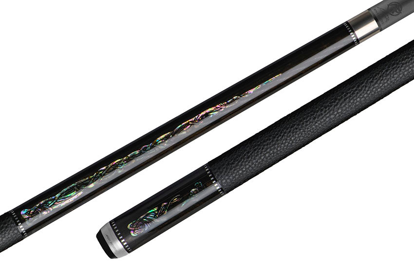 Predator Limited Edition Ebony with Gordian Knot Inlays and Luxe Leather Wrap - Radial
