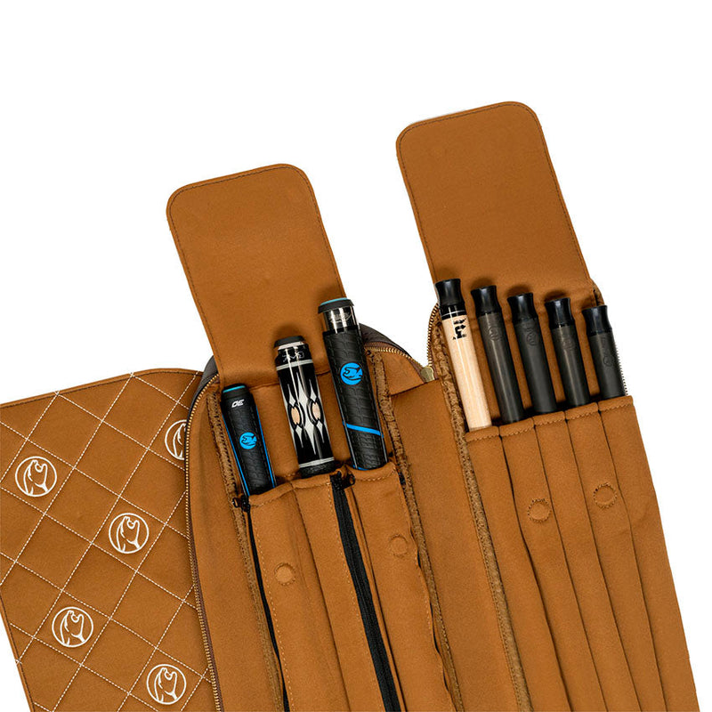 Predator Limited Edition Legacy 3x5 Soft Cue Case - Light Brown