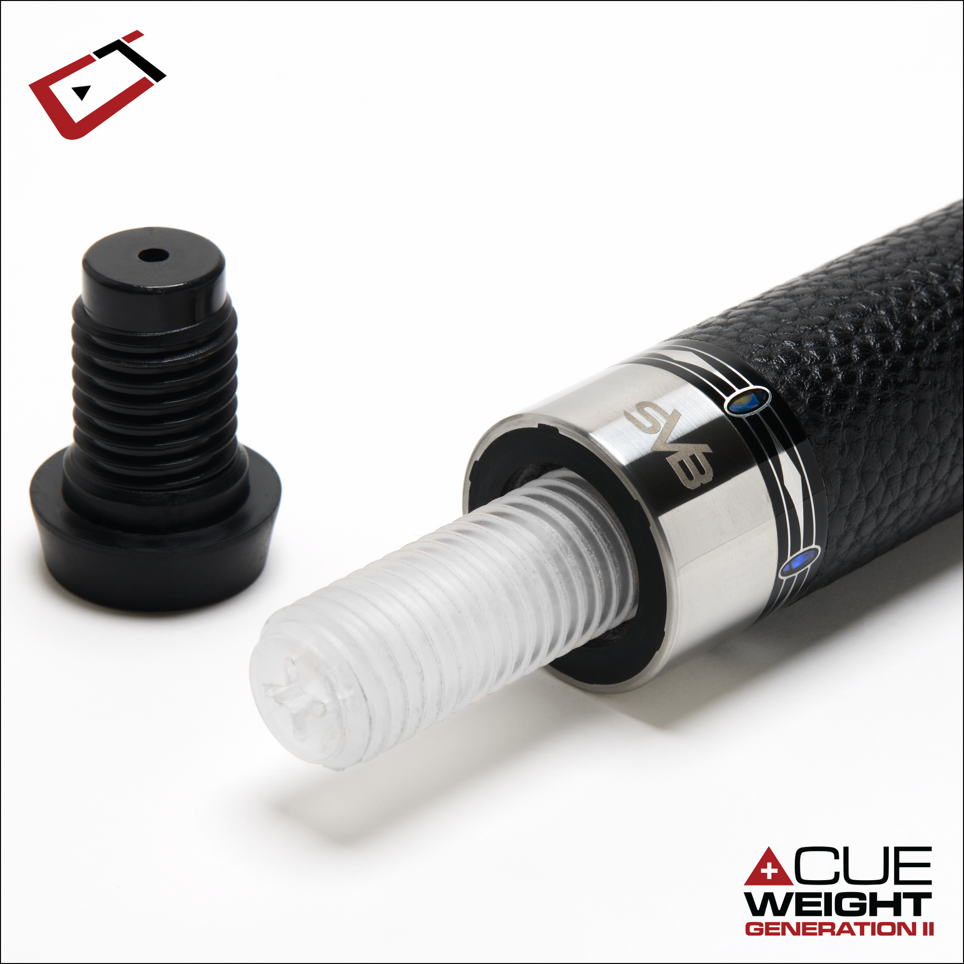 Cuetec Cynergy SVB Gen II Natural Maple Play Cue with Leather Wrap
