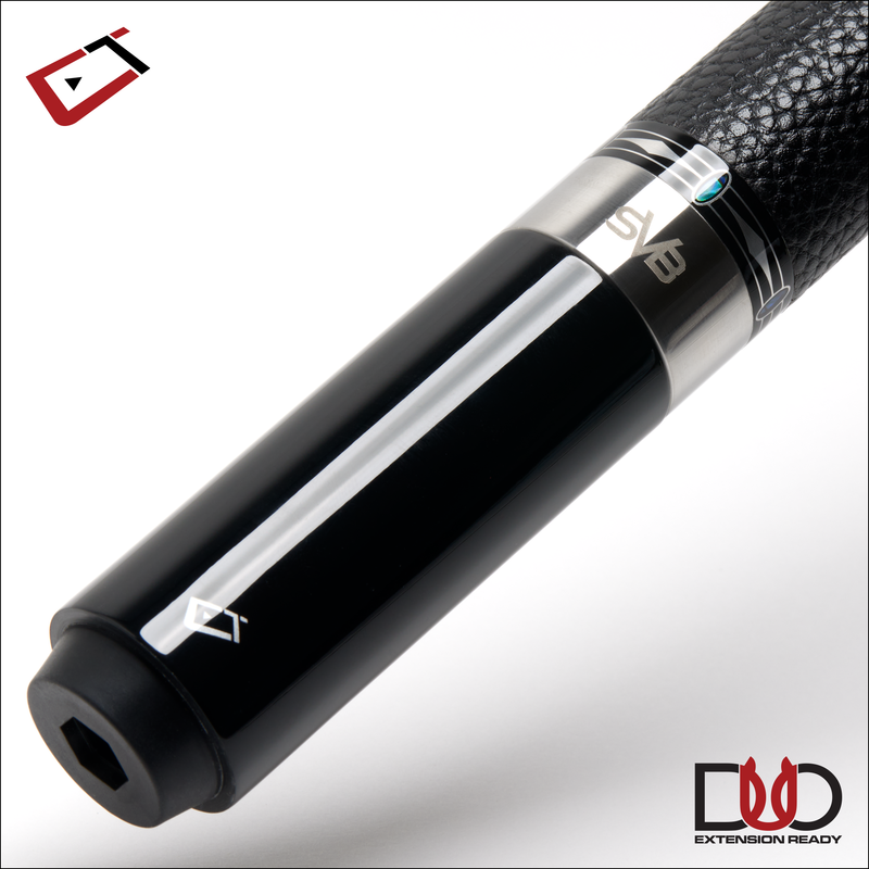 Cuetec Cynergy SVB Gen II Gray Play Cue with Leather Wrap