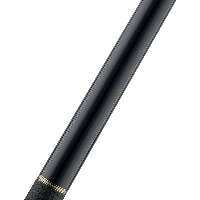 Predator 10K Luxe Leather Wrap Pool Cue - Black
