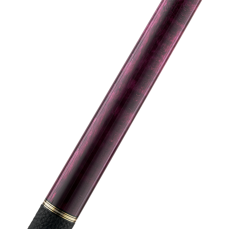 Predator 10K Luxe Leather Wrap Pool Cue - Purple