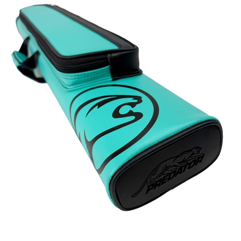 Predator Roadline Teal and Black 2x4 Hard Pool Cue Case - C24TEALBLKH