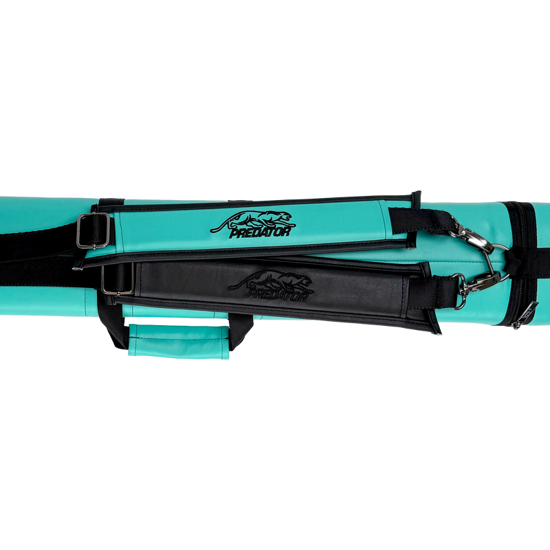Predator Roadline Teal and Black 2x4 Hard Pool Cue Case - C24TEALBLKH