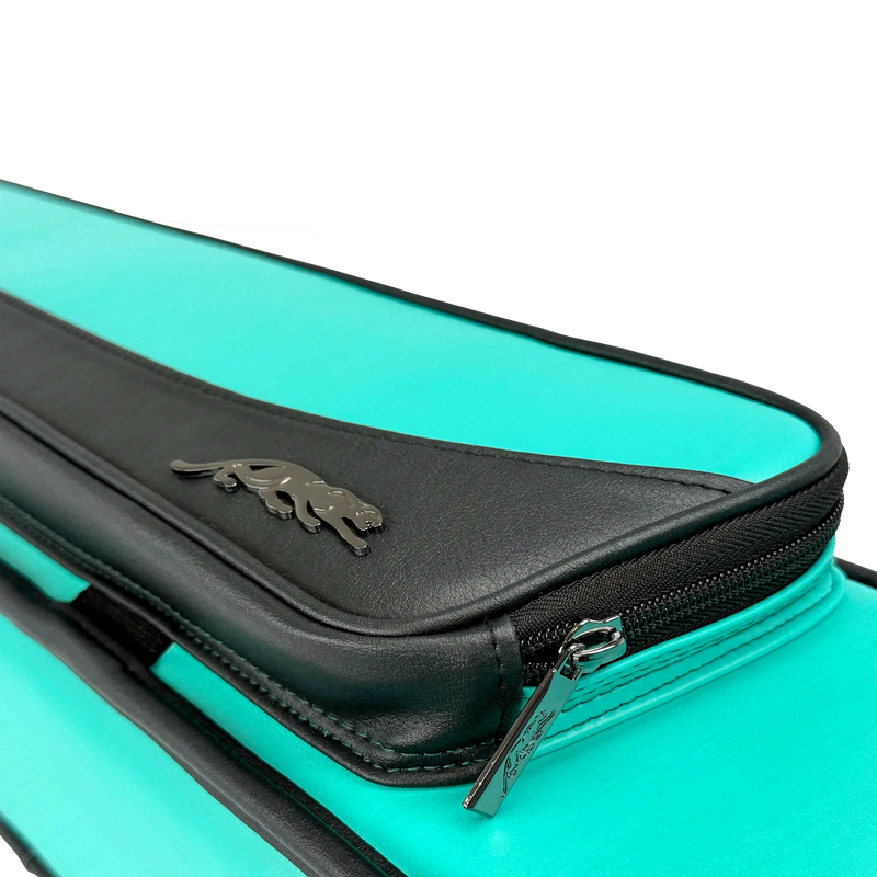 Predator Roadline Teal and Black 4x8 Butterfly Soft Pool Cue Case - C48TEALBLKS
