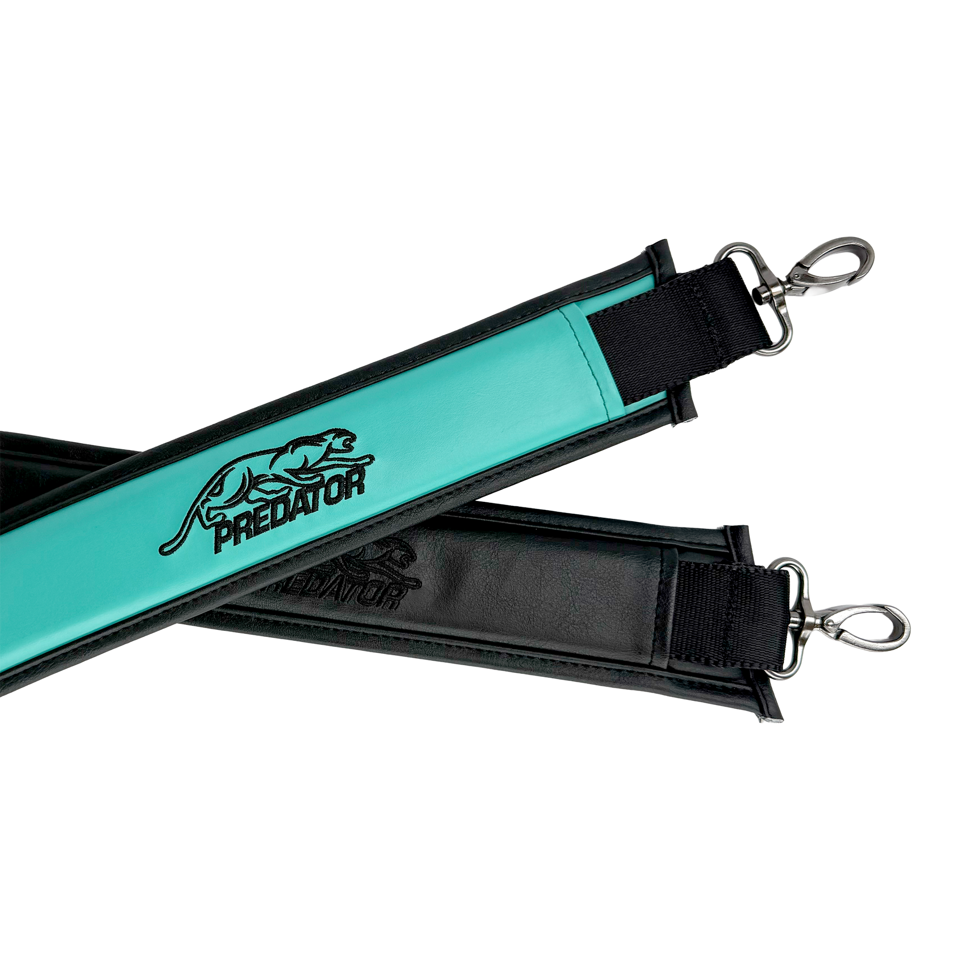 Predator Roadline Teal and Black 4x8 Butterfly Soft Pool Cue Case - C48TEALBLKS
