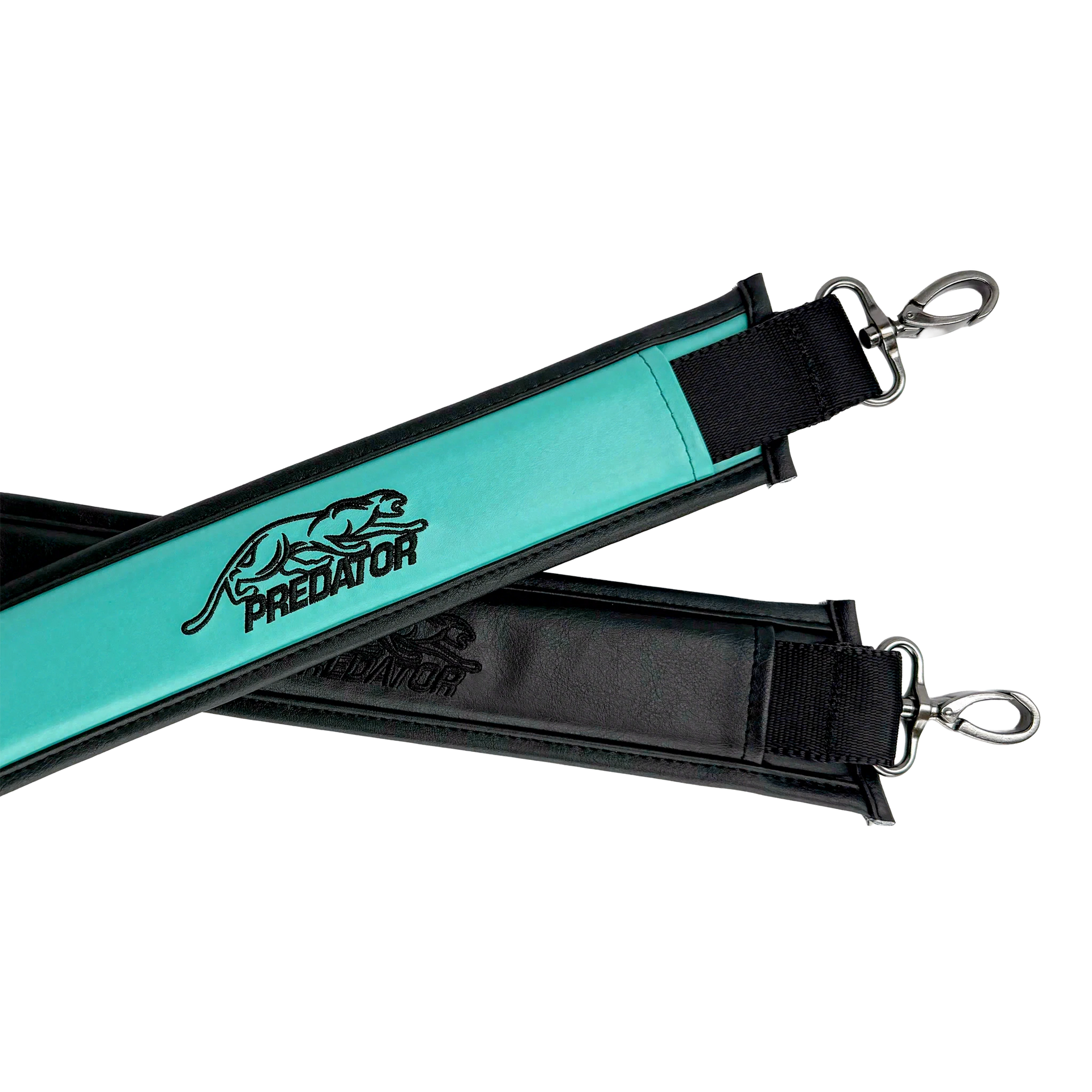 Predator Roadline Teal and Black 4x8 Butterfly Soft Pool Cue Case - C48TEALBLKS