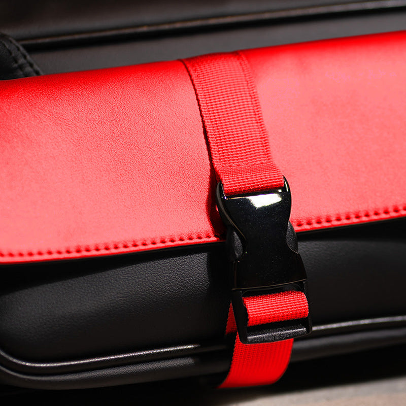 TACTiQ Flux Series 3x4 Soft Cue Case - Black/Red