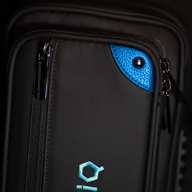 TACTiQ Expedition Series 4X4 Soft Cue Case - Black/Blue