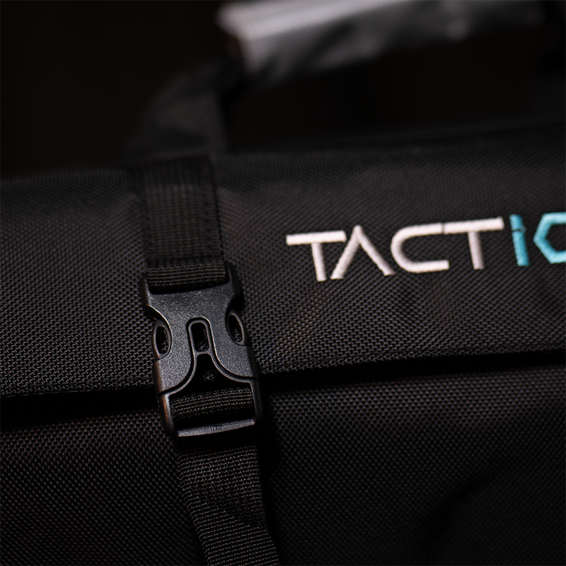 TACTiQ Core Lite Series 4X5 Soft Cue Case - Black/Gray