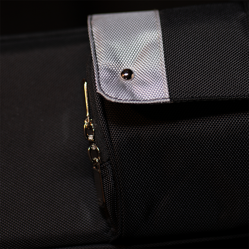 TACTiQ Core Lite Series 4X5 Soft Cue Case - Black/Gray