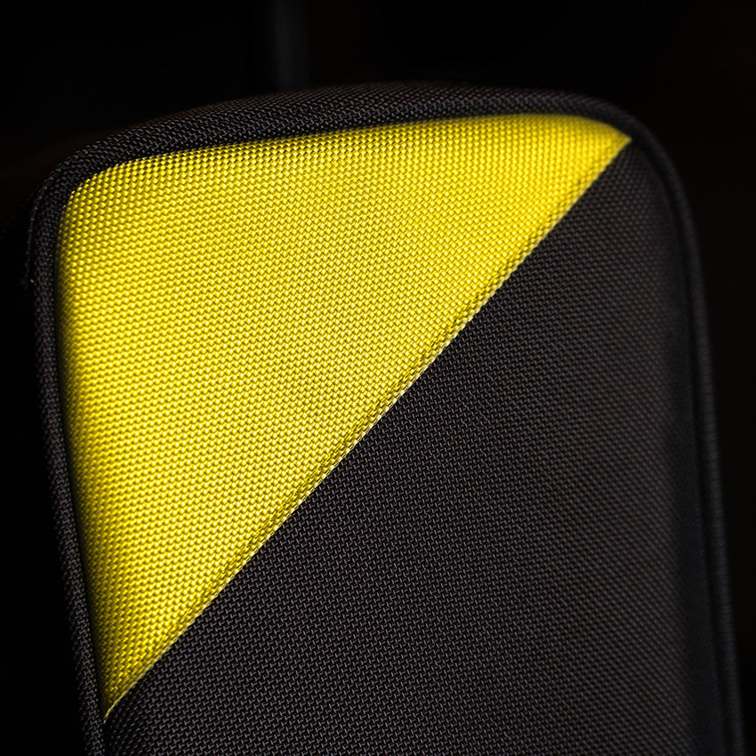 TACTiQ Core Lite Series 4X5 Soft Cue Case - Black/Yellow