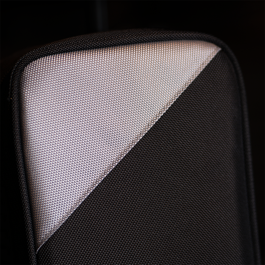 TACTiQ Core Lite Series 4X5 Soft Cue Case - Black/Gray