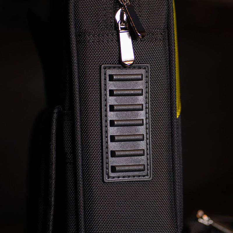TACTiQ Core Lite Series 4X5 Soft Cue Case - Black/Yellow