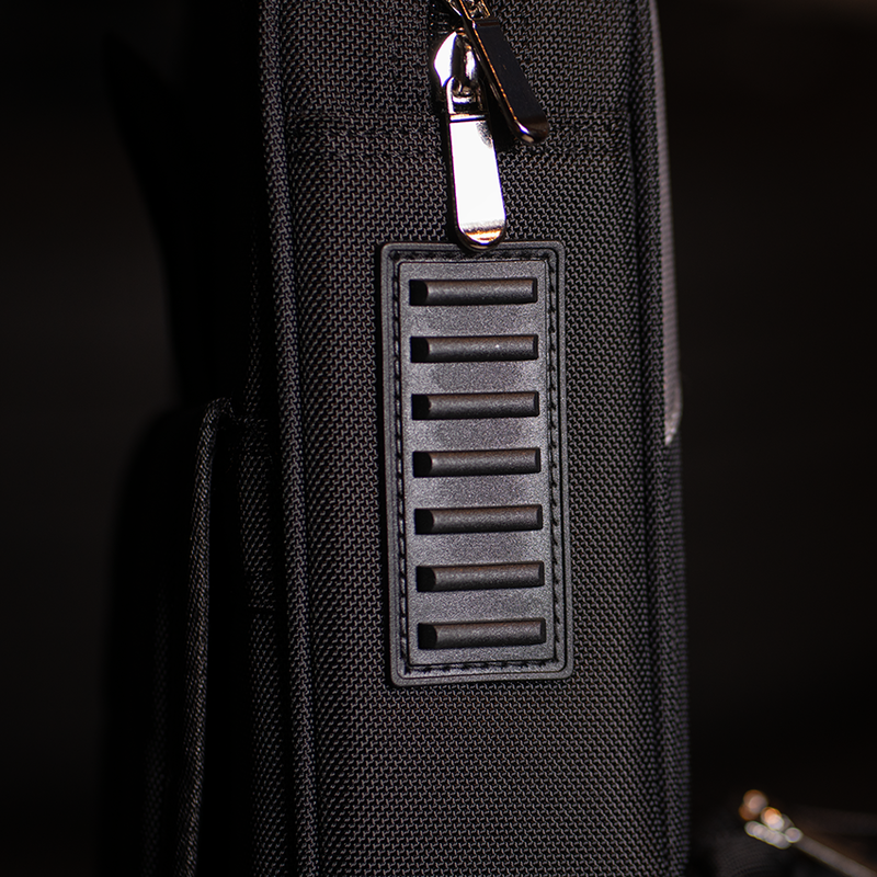 TACTiQ Core Lite Series 4X5 Soft Cue Case - Black/Gray
