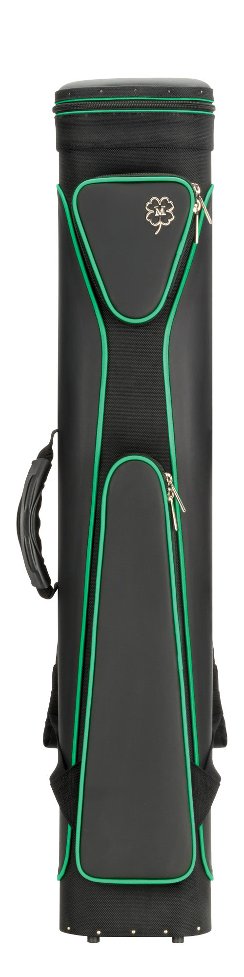 McDermott Tournament Collection 6x6 Cue Case - Black/Green