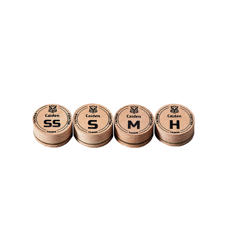 Caiden Fighter Pool Cue Tips - Tan