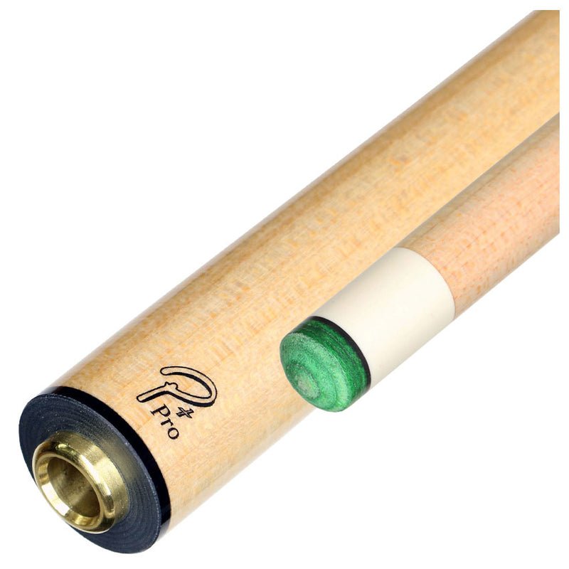 Pechauer P+ Thin Black Collar 12.75mm Pool Cue Shaft - Pro Joint