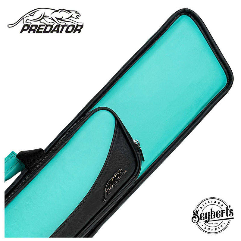 Predator Roadline Teal and Black 4x8 Butterfly Soft Pool Cue Case - C48TEALBLKS