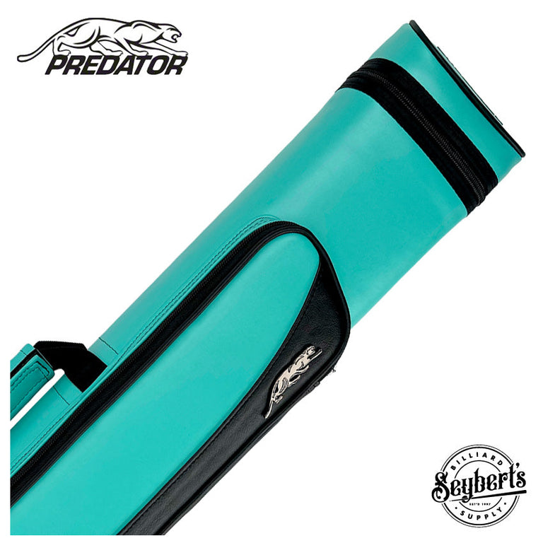 Predator Roadline Teal and Black 2x4 Hard Pool Cue Case - C24TEALBLKH