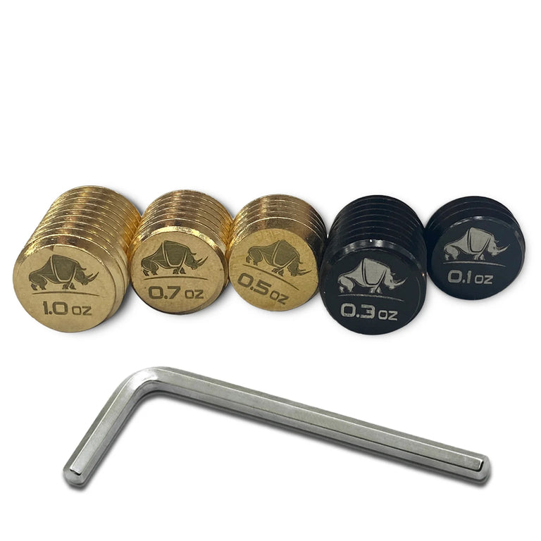 Rhino RCWBKIT Weight Bolt Kit - 2.60oz. Total