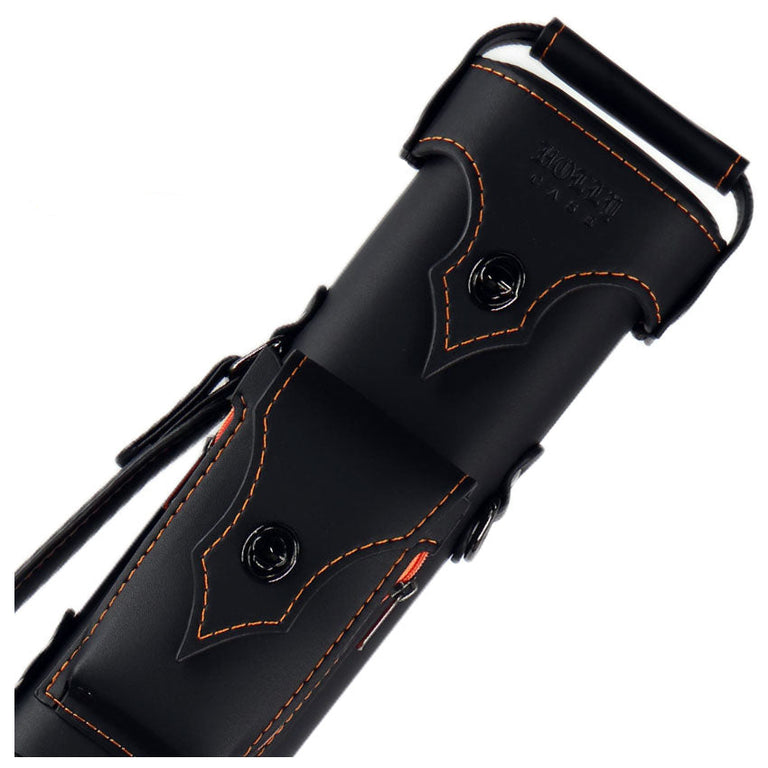 Holly Spectrum Series Pool Cue Case - Amber Stitched