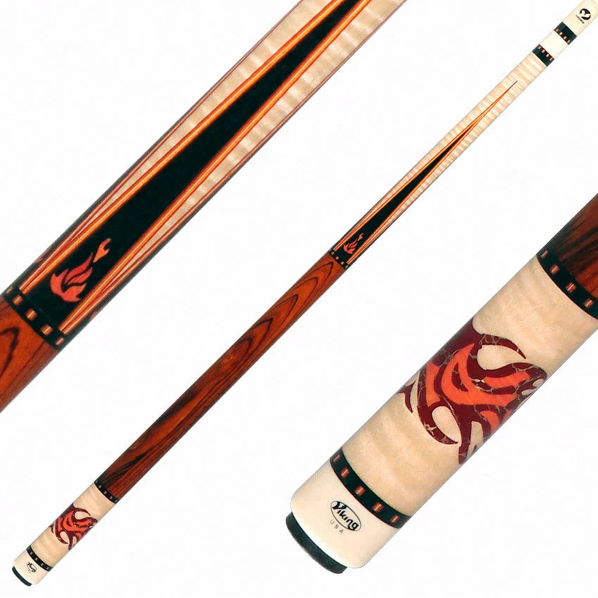 Paul Drexler Limited Edition Fire Cue By Viking (50 Made)