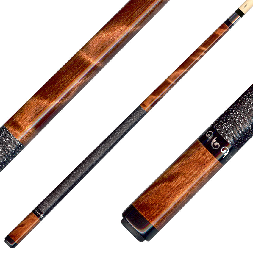 Joss Cocoa-Stained Maple with Pearl Inlays Pool Cue - JSCU-14