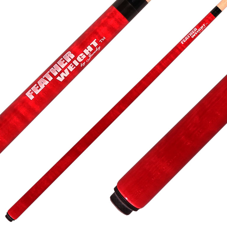 Jacoby Custom JFWBCRD Feather Weight Break Cue - Red