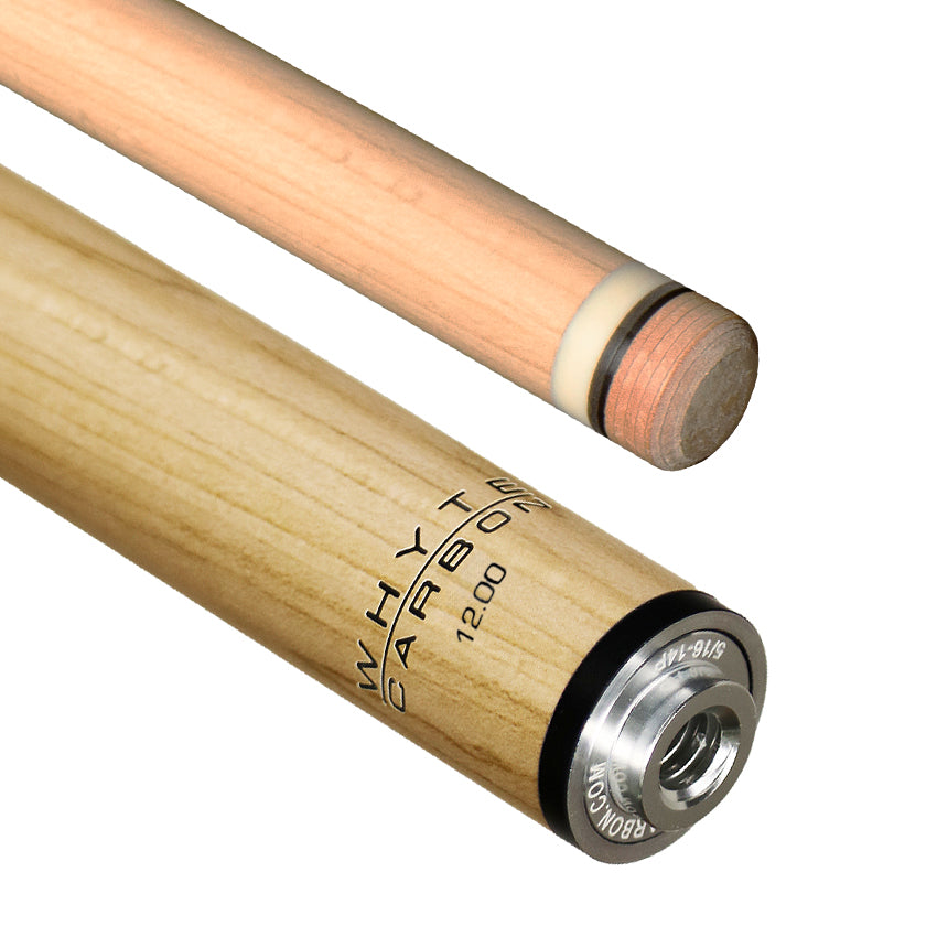Triple 60 Whyte Carbon Performance Wood Grain Carbon Fiber Playing Shaft - 5/16 x 14 Pilot
